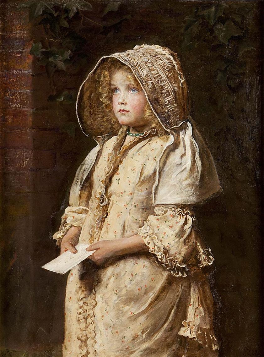 For The Squire, vintage artwork by Sir John Everett Millais, 12x8" (A4) Poster