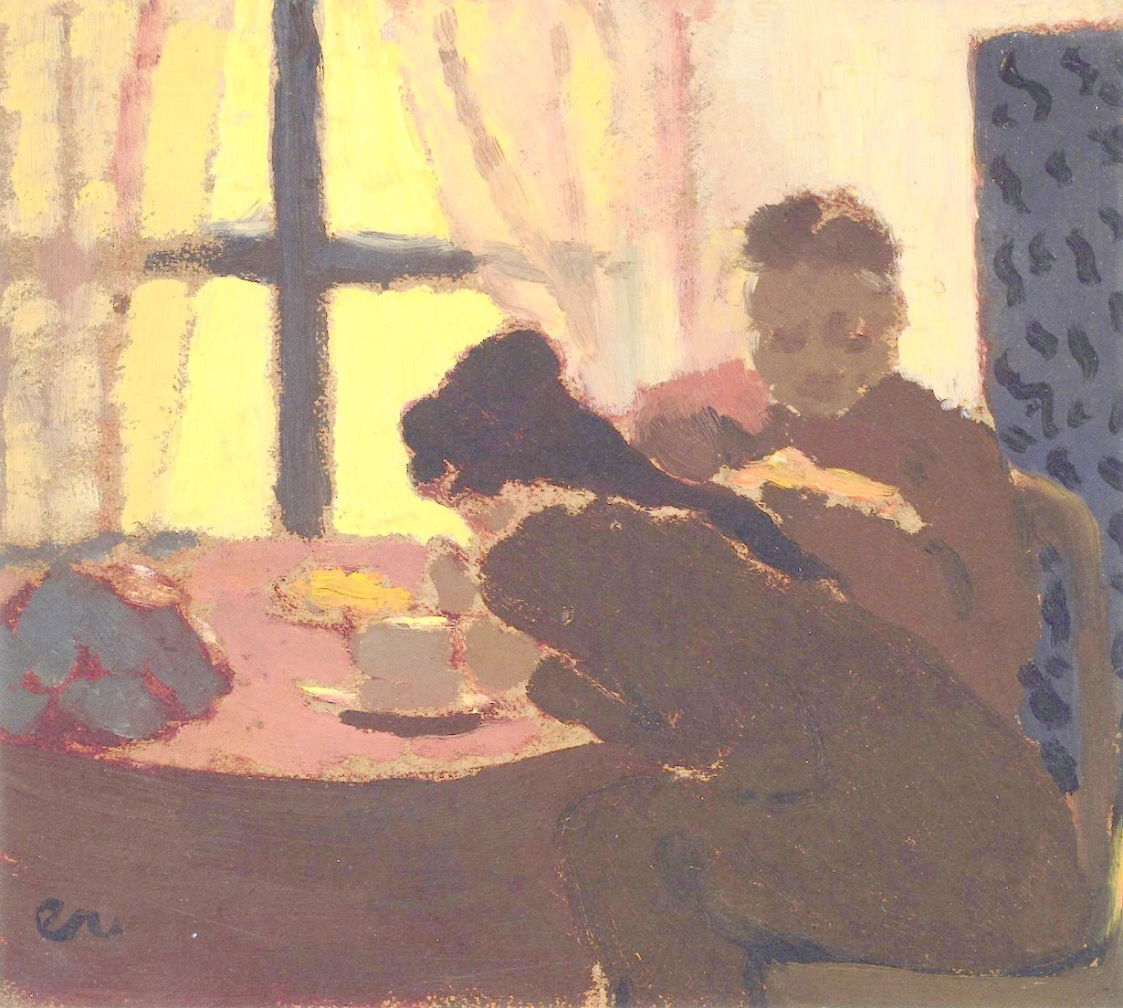 Breakfast by the Window by edouard Vuillard,A3(16x12")Poster