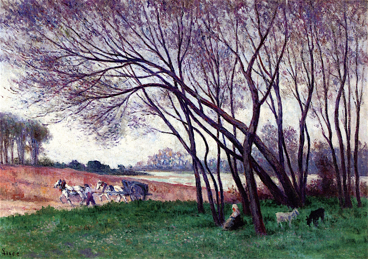 The Carter by Maximilien Luce,A3(16x12")Poster