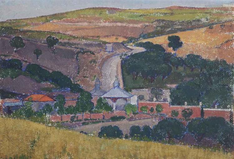 The Road to Gethsemani by Jan Verkade,A3(16x12")Poster