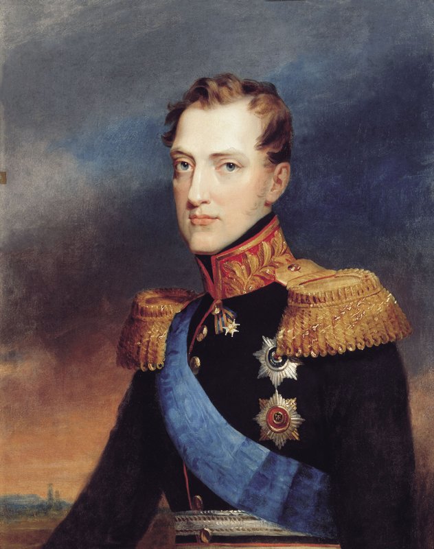 Grand Prince Nicholas, vintage artwork by Vasily Golike, A3 (16x12") Poster Print