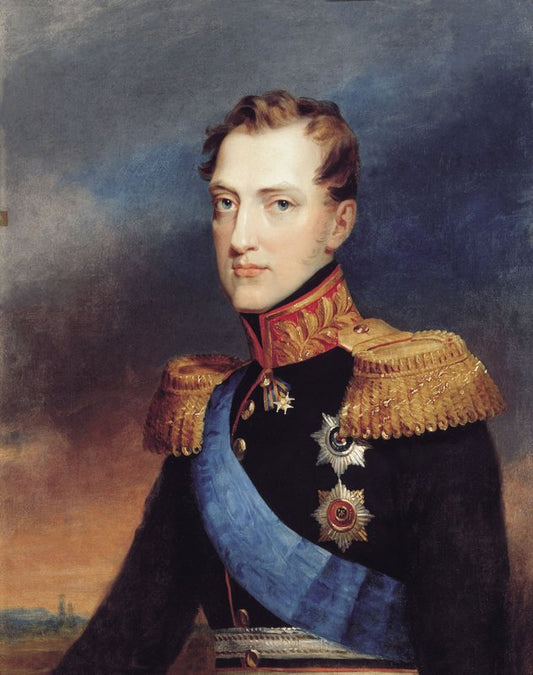 Grand Prince Nicholas, vintage artwork by Vasily Golike, A3 (16x12") Poster Print