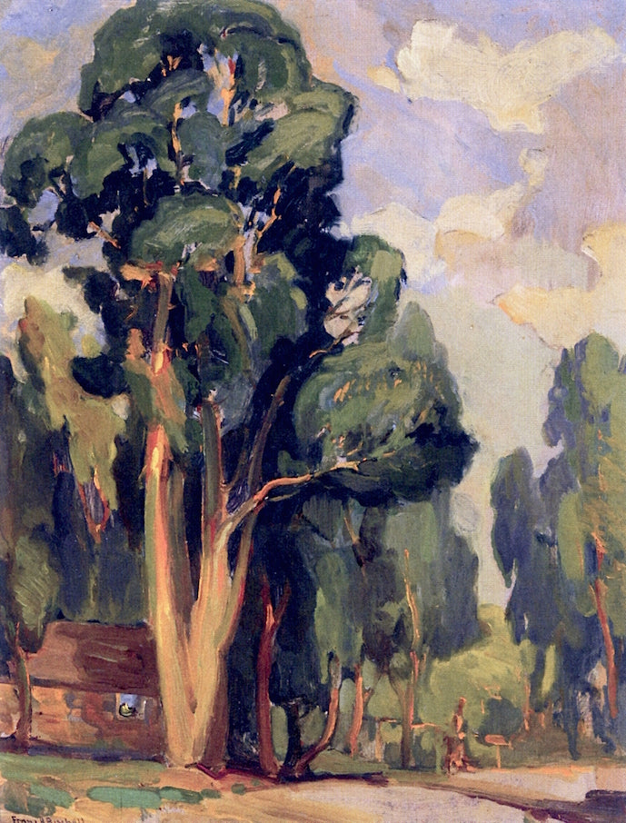 Cabin amongst the Eucalyptus by Franz Bischoff,A3(16x12")Poster