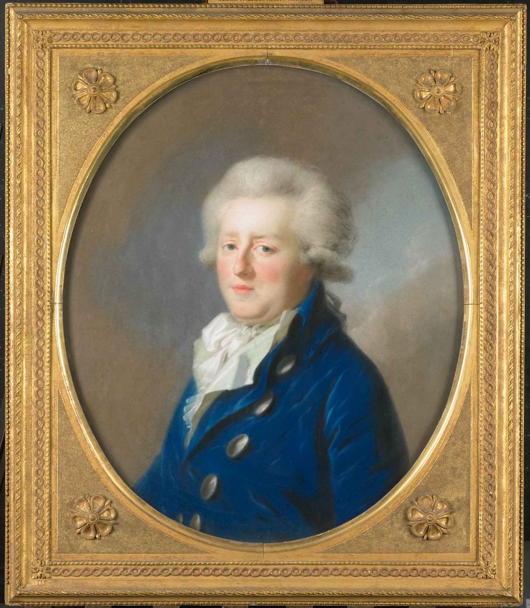 Carel Georg August (1766-1807), vintage artwork by Johann Friedrich August Tischbein, 12x8" (A4) Poster