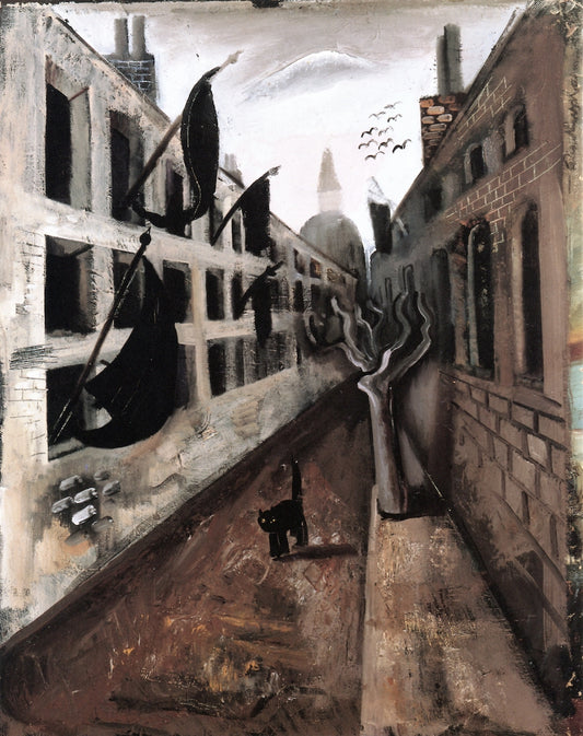 The Cheerless Road by Felix Nussbaum,16x12(A3) Poster
