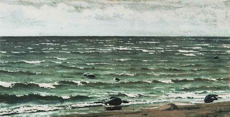 The Gulf of Finland by Apollinari Vasnetsov,A3(16x12")Poster
