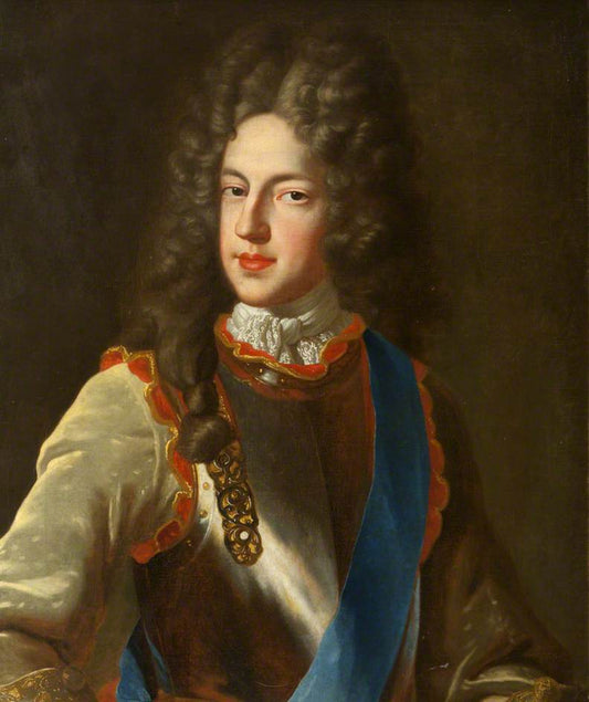 Prince James Francis Edward, vintage artwork by Alexis-Simon Belle, 12x8" (A4) Poster