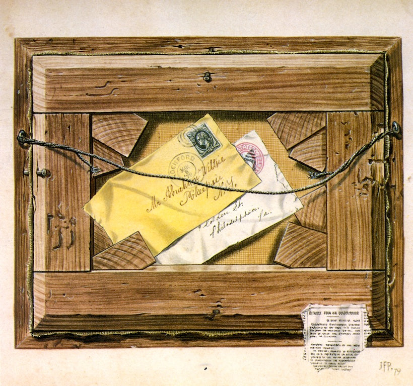 Mr. Abraham Wiltsie's Rack Picture by John Frederick Peto,A3(16x12")Poster