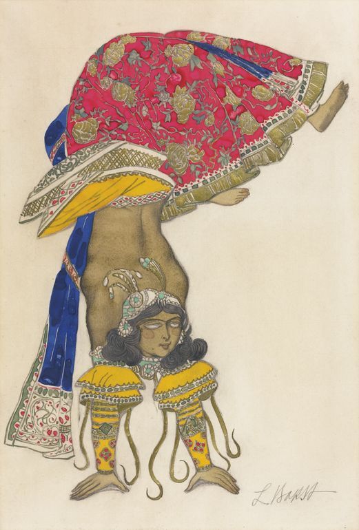 Costume Design by Leon Bakst,A3(16x12")Poster