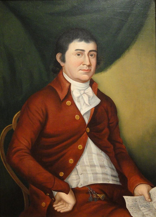 Thomas Corcoran, vintage artwork by Charles Peale Polk, 12x8" (A4) Poster