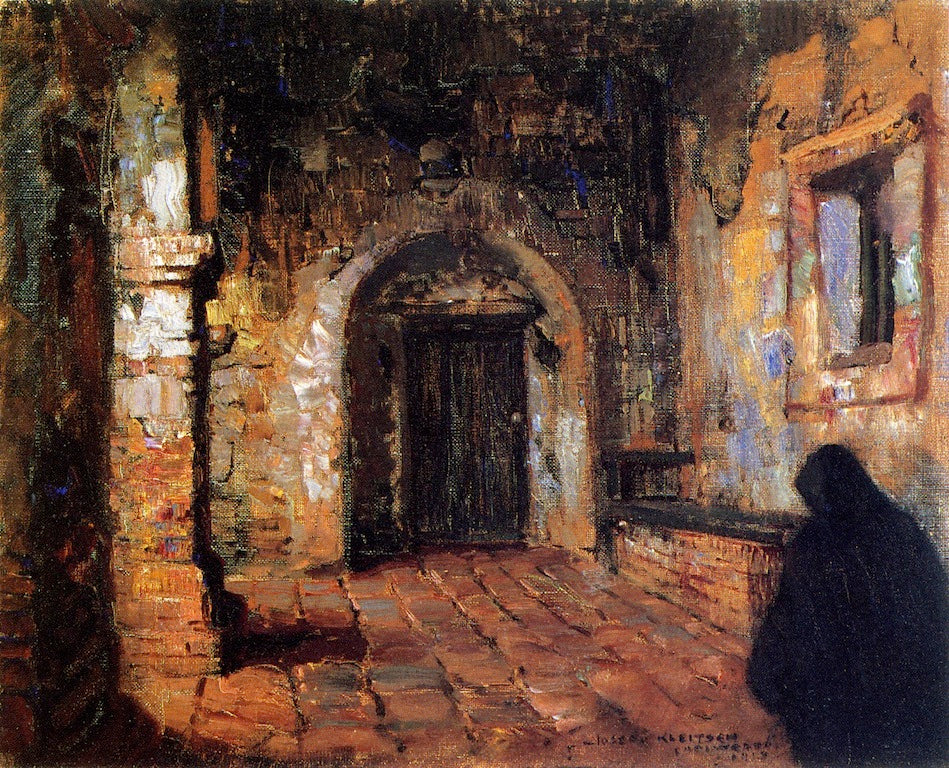 Capistrano Mission by Joseph Kleitsch,16x12(A3) Poster