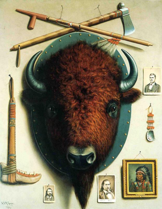 Trophies of the Frontier by Astley David Montague Cooper,A3(16x12")Poster