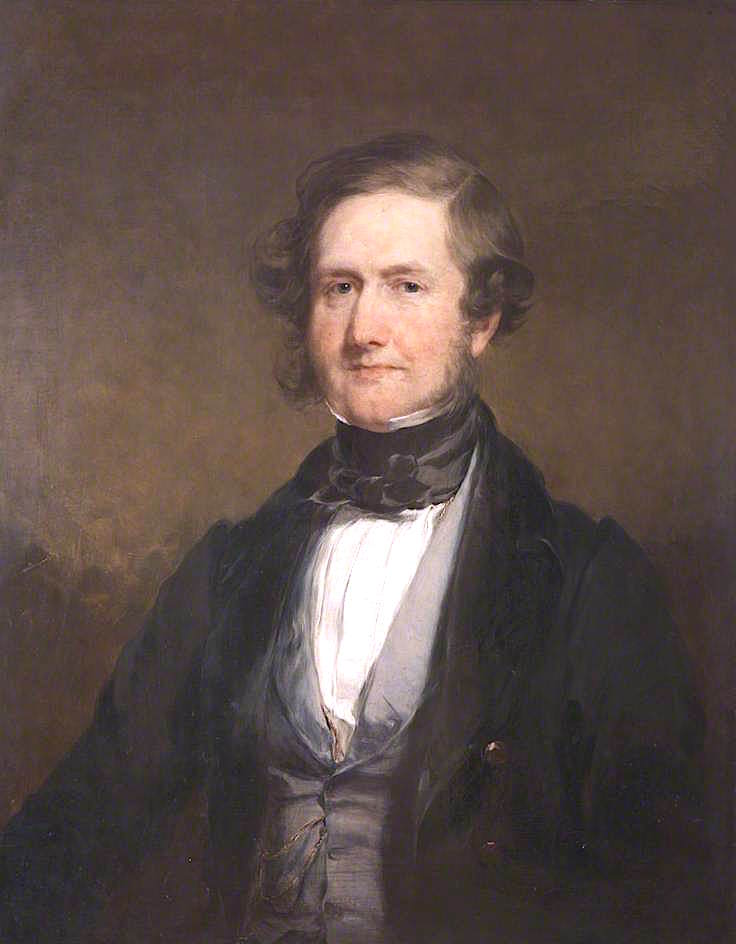 William Cotton, MA, FSA, vintage artwork by Stephen Poyntz Denning, A3 (16x12") Poster Print