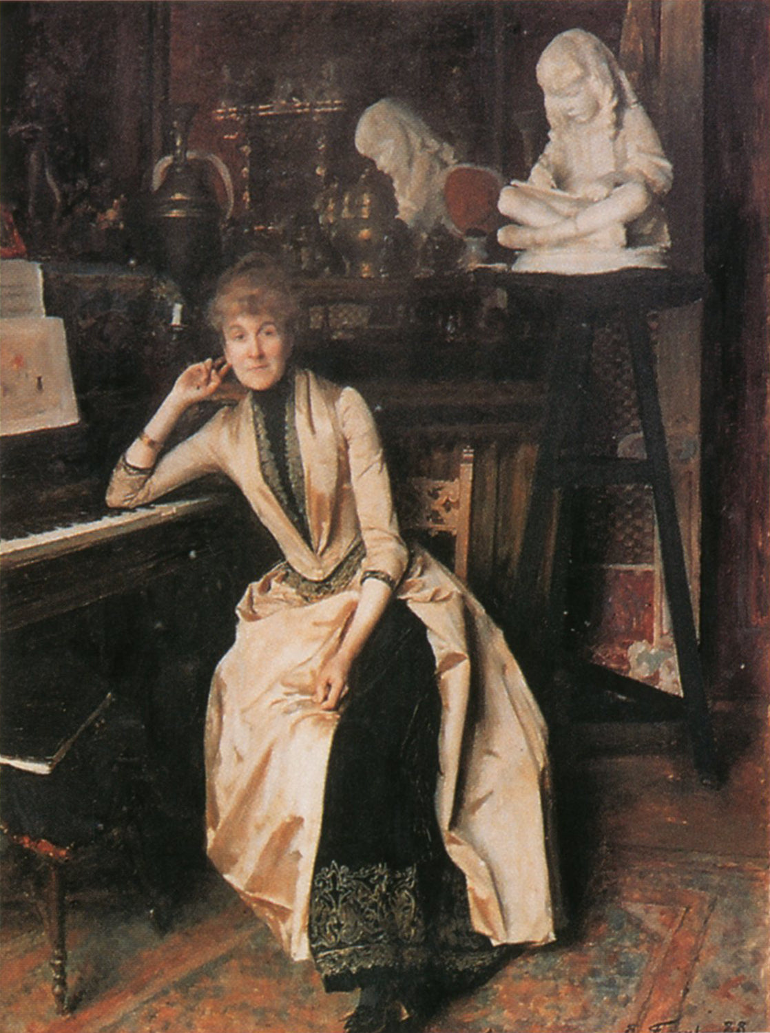 Portrait de Madame Paul by emile Friant,A3(16x12")Poster