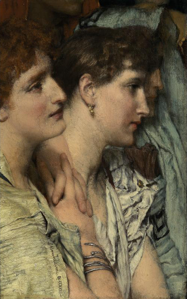 An Audience, vintage artwork by Sir Lawrence Alma-Tadema, 12x8" (A4) Poster