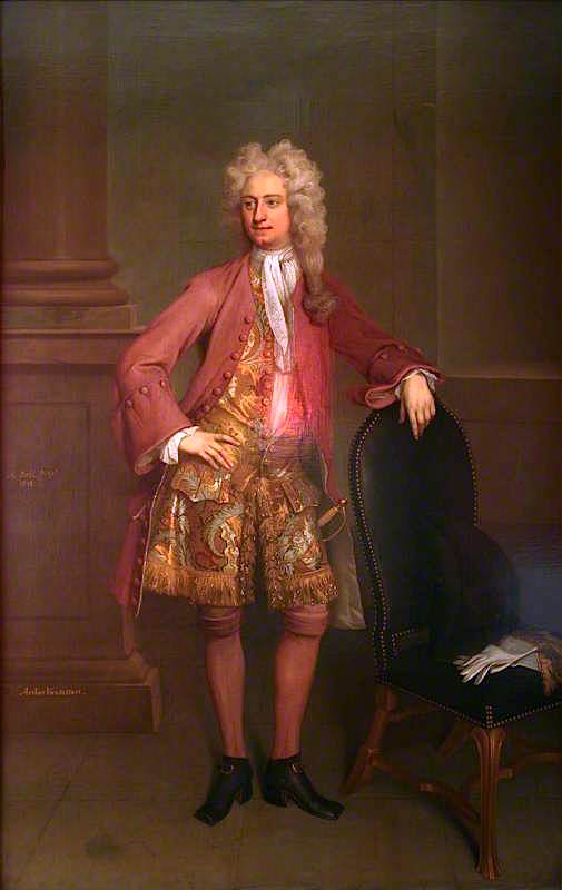 Arthur Vansittart, vintage artwork by Michael Dahl, 12x8" (A4) Poster