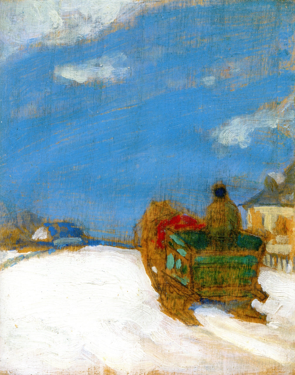 Snow Effect, Canada by James Wilson Morrice,A3(16x12")Poster