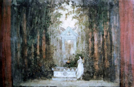 Stage Design for the Opera 'Orpheus' by Nikolai Sapunov,16x12(A3) Poster
