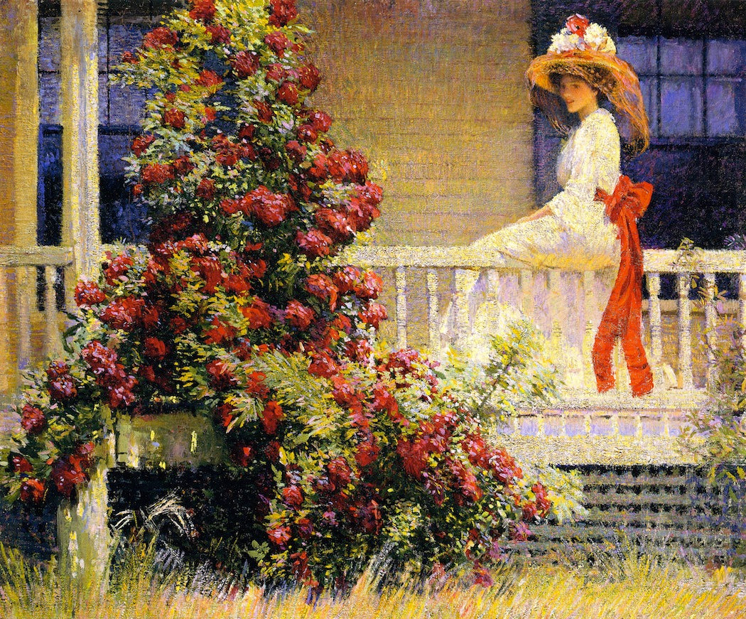 The Crimson Rambler by Philip Leslie Hale,A3(16x12")Poster