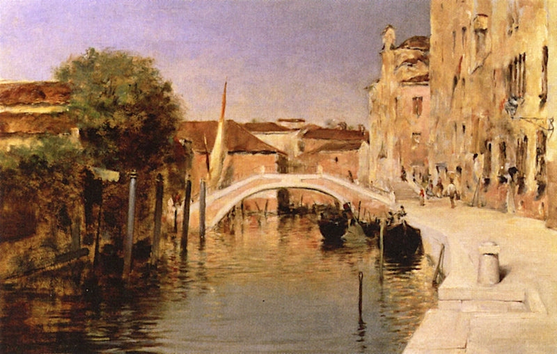 Venice Sketch by John White Alexander,A3(16x12")Poster