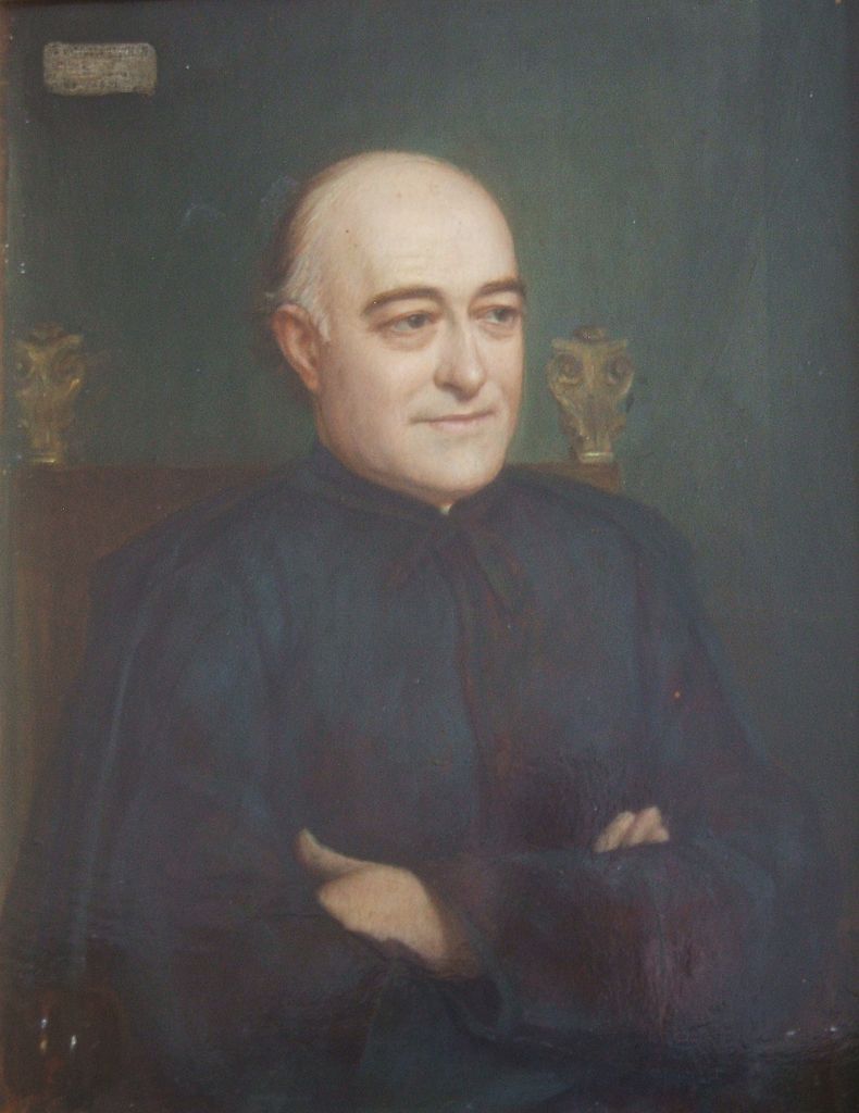 Louis Duchesne, vintage artwork by Napoleone Parisani, 12x8" (A4) Poster