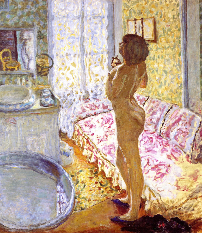 The Bathroom by Pierre Bonnard,A3(16x12