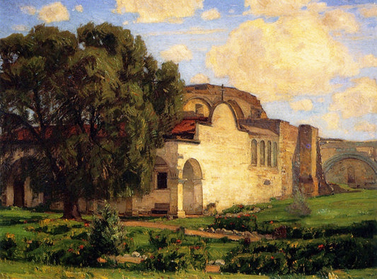 An Echo of the Past by William Wendt,A3(16x12")Poster