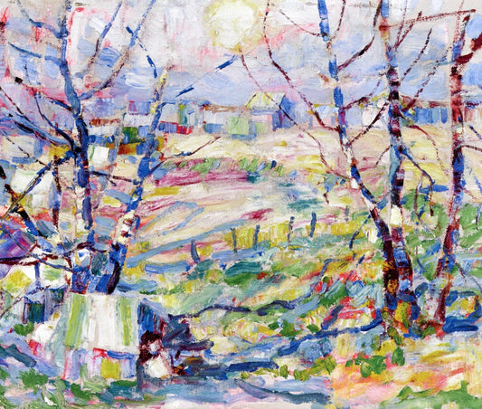 Tent City by Selden Gile,16x12(A3) Poster