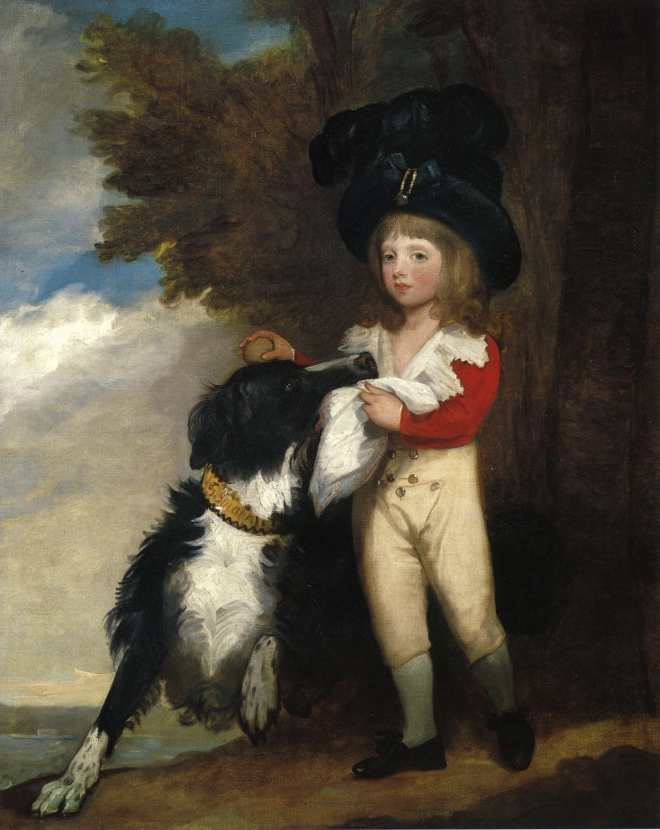 George Thomas John Nugent, vintage artwork by Gilbert Stuart, 12x8" (A4) Poster