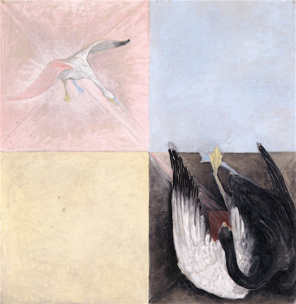 The Swan, No. 04, Group IX/SUW by Hilma af Klint,A3(16x12")Poster