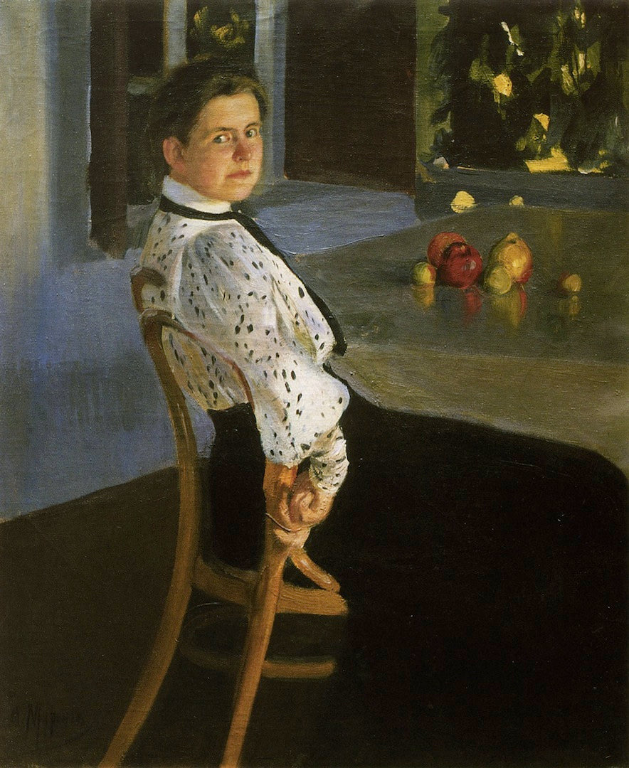 On the Terrace by Alexander Murashko,16x12(A3) Poster