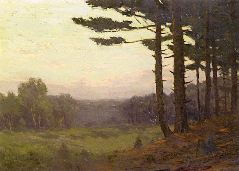 An October Sunset by Charles Warren Eaton,A3(16x12")Poster