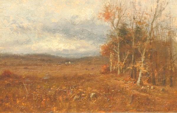 Autumn Pastures by Joseph H. Greenwood,A3(16x12")Poster