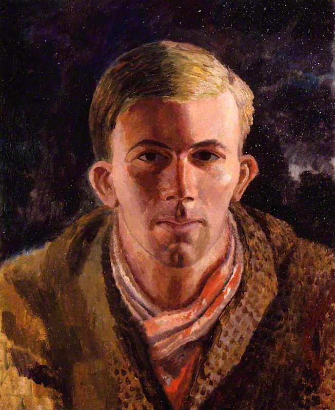 Gerald Brenan by Dora Carrington,16x12(A3) Poster