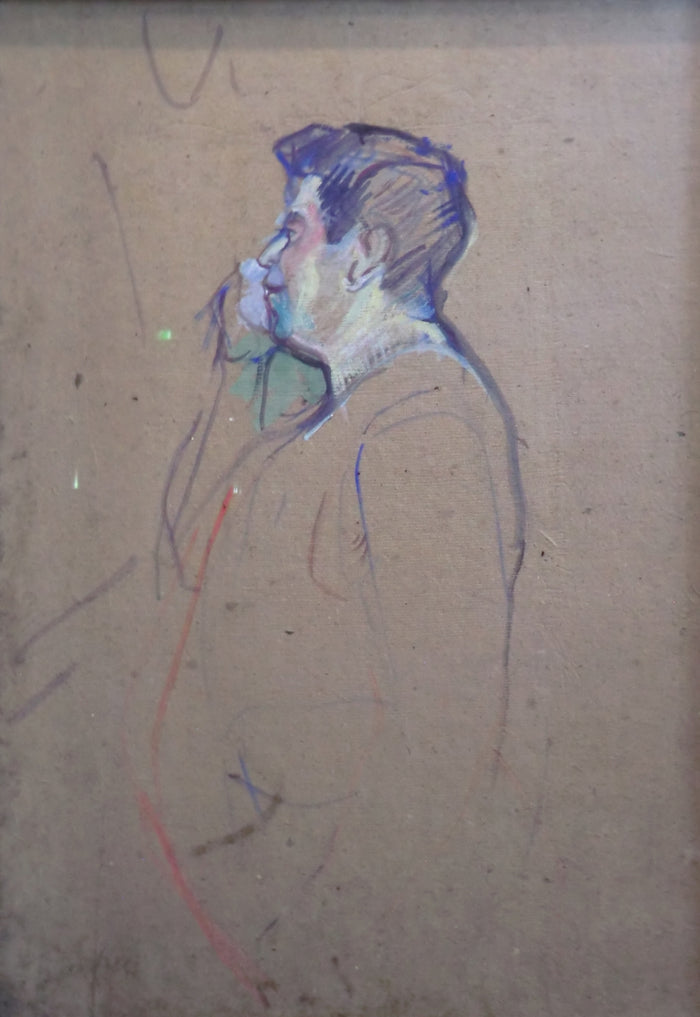 ux, Actor from the Cafe-Concert by Henri de Toulouse-Lautrec,A3(16x12