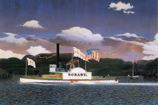 P. Crary, vintage artwork by James Bard, A3 (16x12") Poster Print