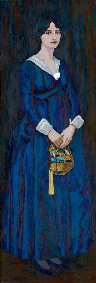 Portrait:The Camelia, vintage artwork by Allen Tucker, 12x8" (A4) Poster