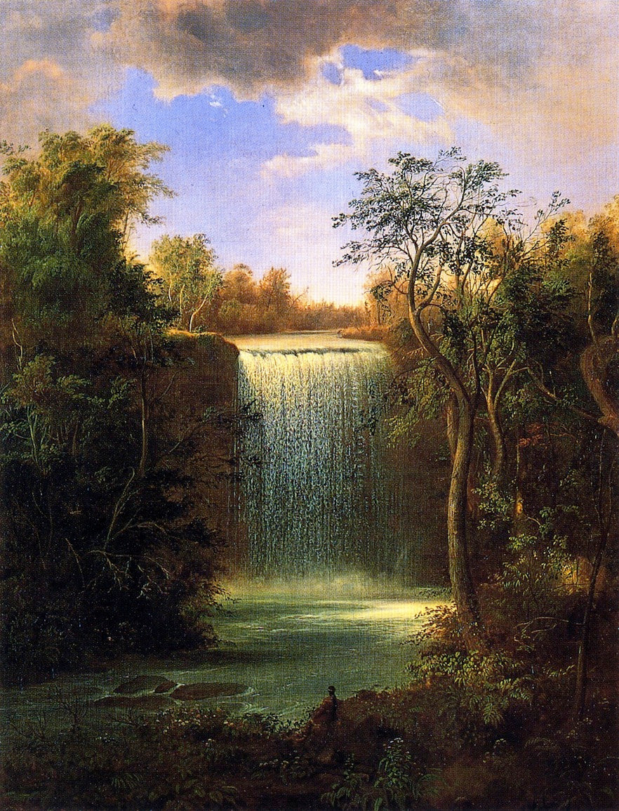Falls of Minnehaha, vintage artwork by Robert Seldon Duncanson, A3 (16x12") Poster Print