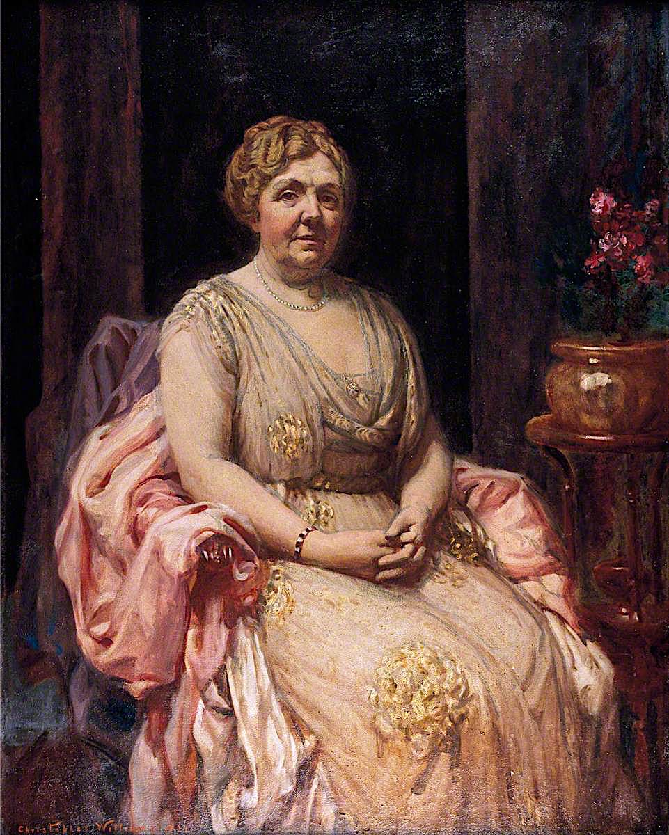 Dame Margaret Lloyd George by Christopher Williams,16x12(A3) Poster