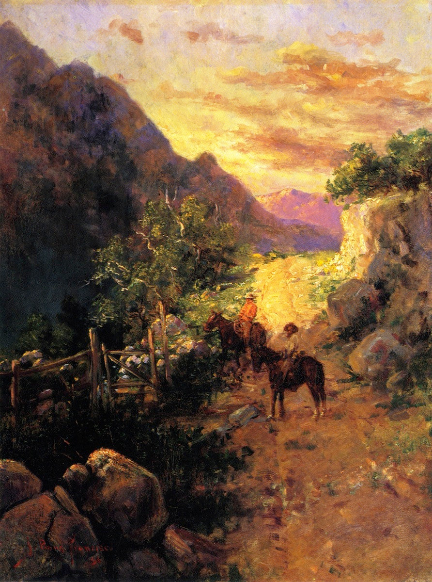 Riders at the Gate by John Bond Francisco,A3(16x12")Poster