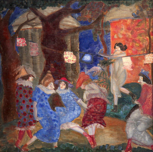 Carnival at Night by Boris Grigoriev,16x12(A3) Poster