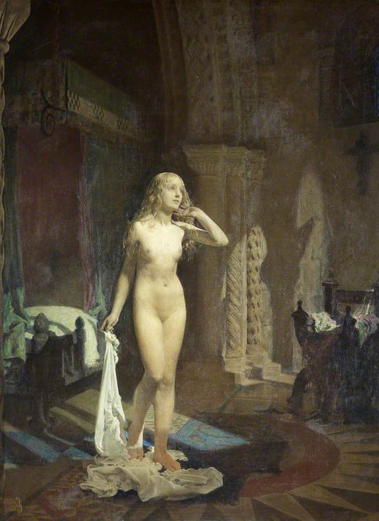 Eve of St Agnes by Frederick George Swaish,16x12(A3) Poster