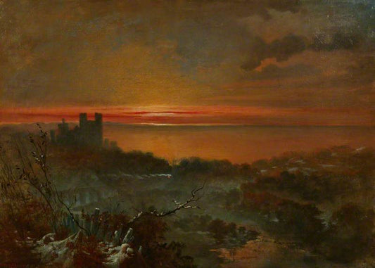 The River of Life: Death, vintage artwork by Andrew McCallum, A3 (16x12") Poster Print