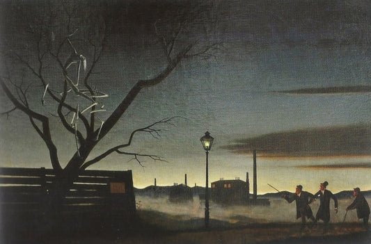 The Late Night Specter And The Drunkards by Franz Sedlacek,16x12(A3) Poster