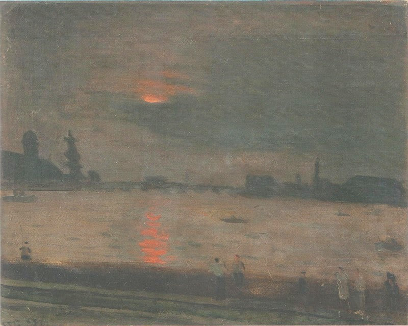 The Neva River in Leningrad by Vladimir Grinberg,16x12(A3) Poster
