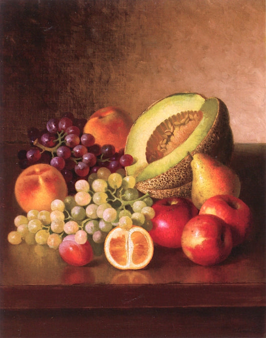 Tabletop Still Life, vintage artwork by Bryant Chapin, 12x8" (A4) Poster