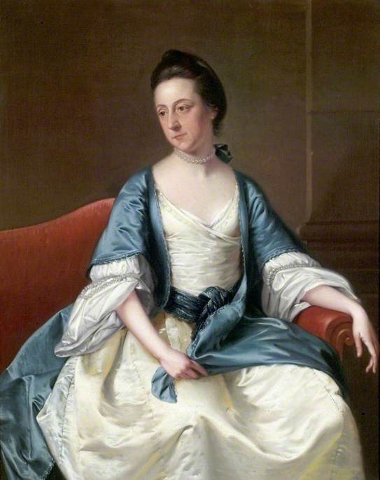 Ann Borrow, vintage artwork by Joseph Wright of Derby , 12x8" (A4) Poster