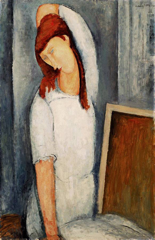 Coffee, vintage artwork by Amedeo Modigliani, 12x8" (A4) Poster