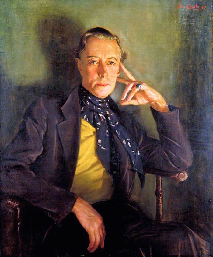 Ernest Thesiger by Alexander Christie,16x12(A3) Poster