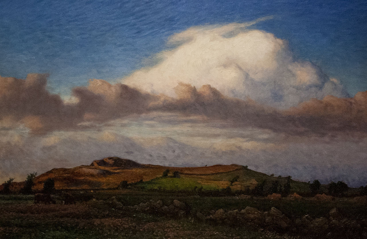 The Hasten Hill at Varberg by Nils Kreuger,A3(16x12")Poster
